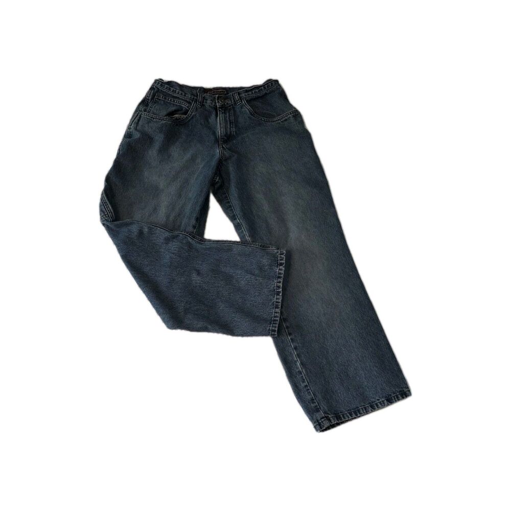 Brittania Mens Jeans Blue Vintage Carpenter Size 31